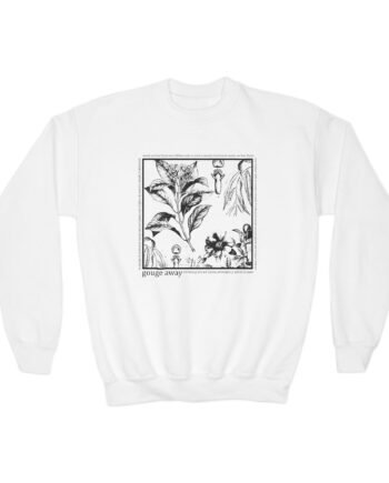 Youth Gouge Away Wildflowers Crewneck Sweatshirt