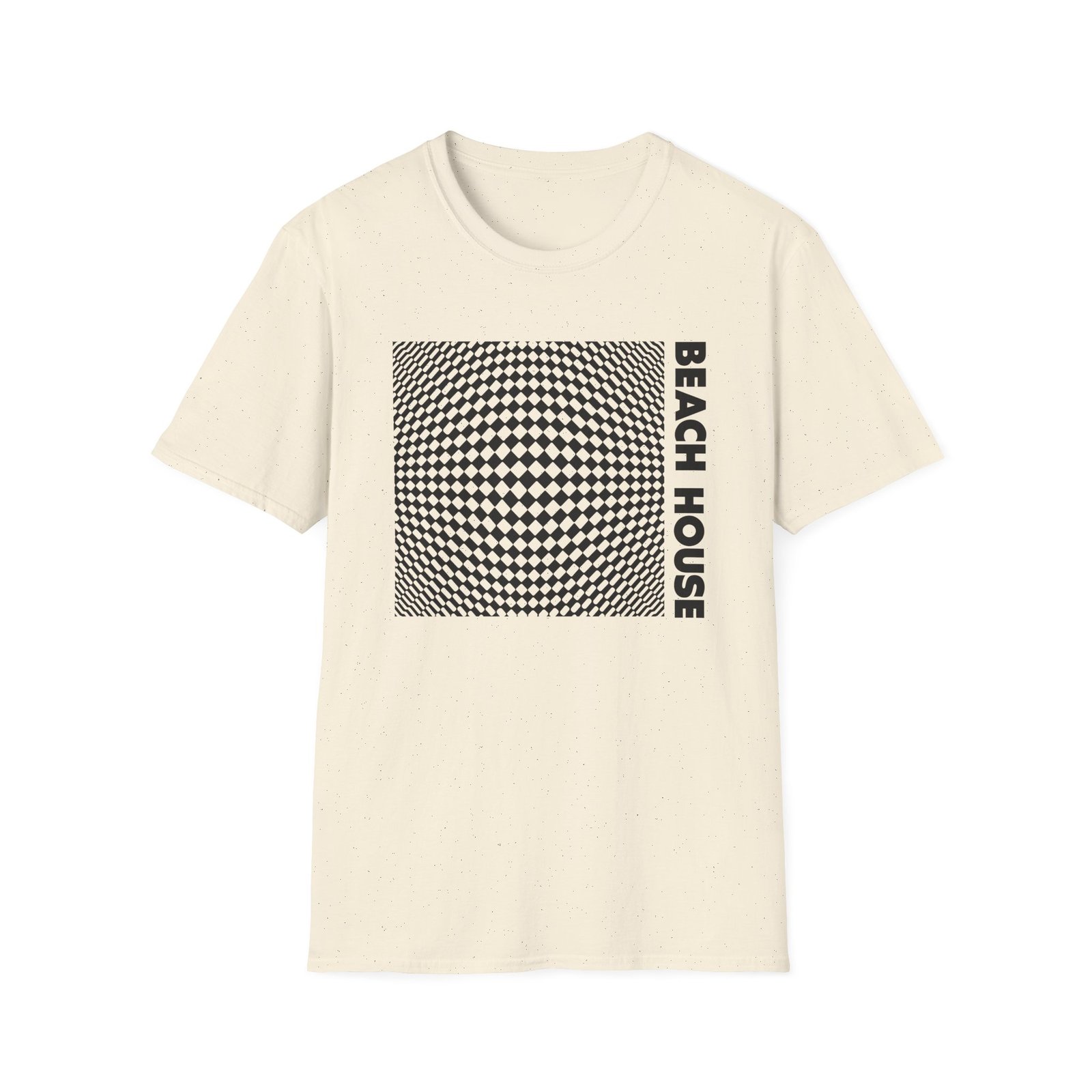 Beach House 7 Op Art Unisex Softstyle T-Shirt