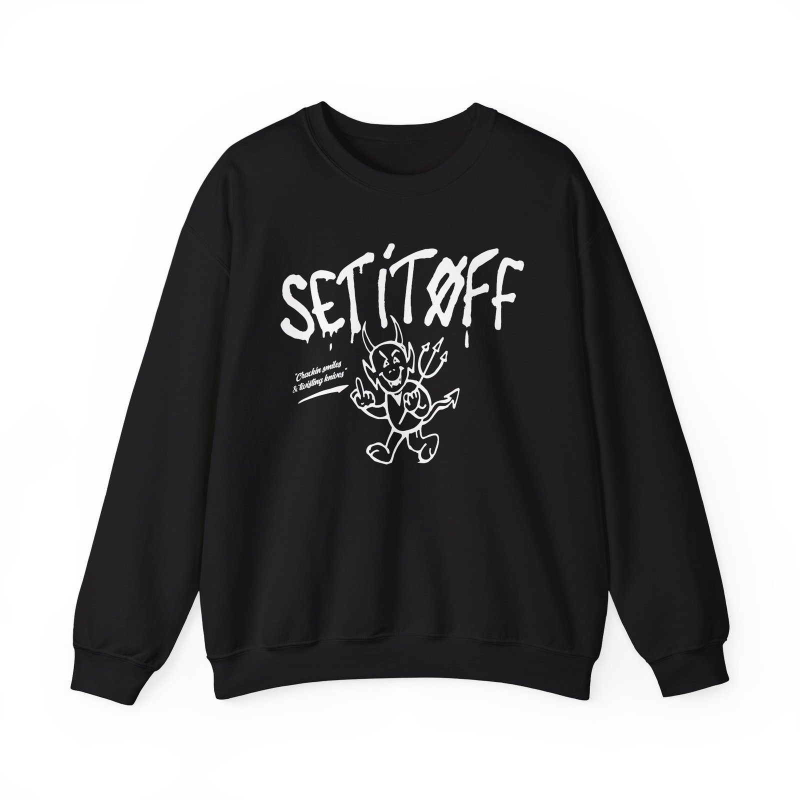 Set It Off Devil Unisex Heavy Blend™ Crewneck Sweatshirt