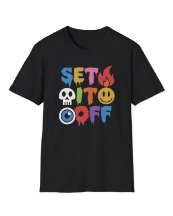 Set It Off Elsewhere Emojis Unisex Softstyle T-Shirt