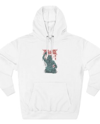 Ingested Consumed With Spite Three-Panel Fleece Hoodie