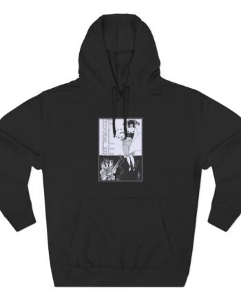 Humble Pie Beardsley Album Three-Panel Fleece Hoodie