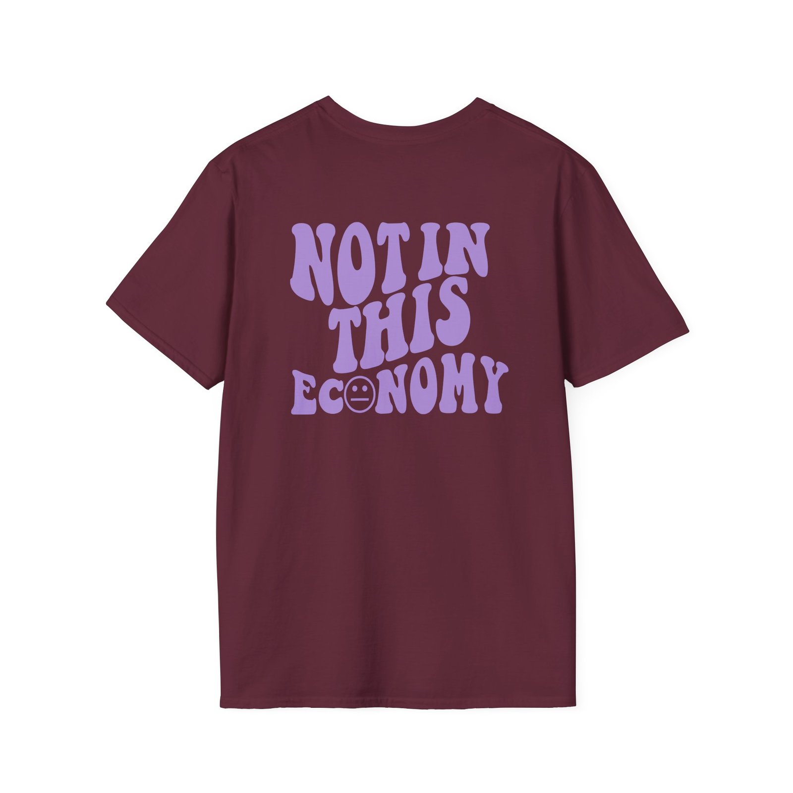 Red Handed Not in This Economy Unisex Softstyle T-shirt
