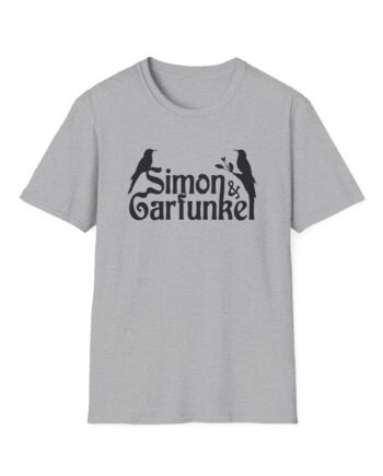Simon and Garfunkel Birds Unisex Softstyle T-shirt