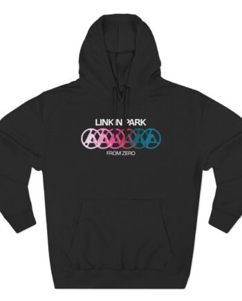 Linkin Park Six Members Three-Panel Fleece Hoodie