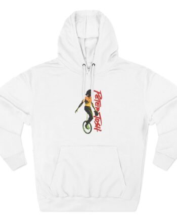 Peter Tosh Unicycle Three-Panel Fleece Hoodie
