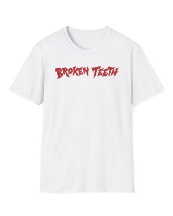 Broken Teeth Logo Unisex Softstyle T-Shirt