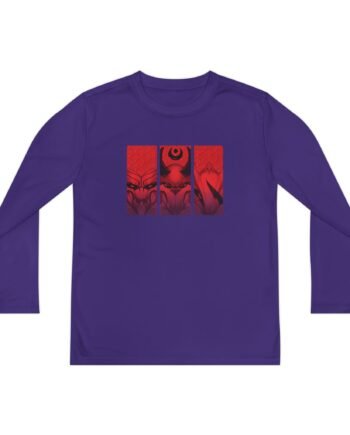 Youth League Of Legends Blood Moon Masks Long Sleeve Competitor Tee
