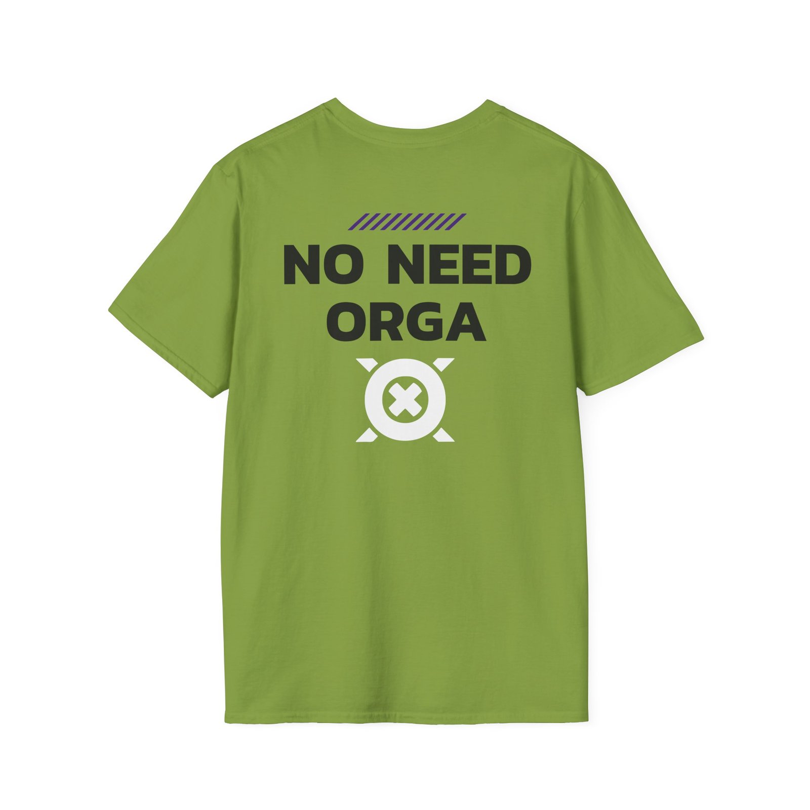 No Need Orga Claim Unisex Softstyle T-Shirt