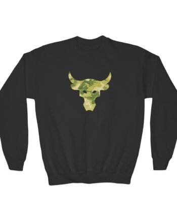 Youth Dwayne Johnson Project Rock Iso Crewneck Sweatshirt