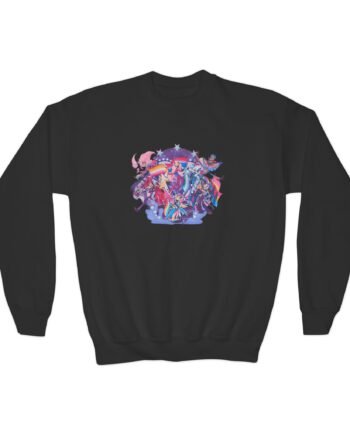 Youth Hazbin Hotel Pride 2025 Cast Crewneck Sweatshirt
