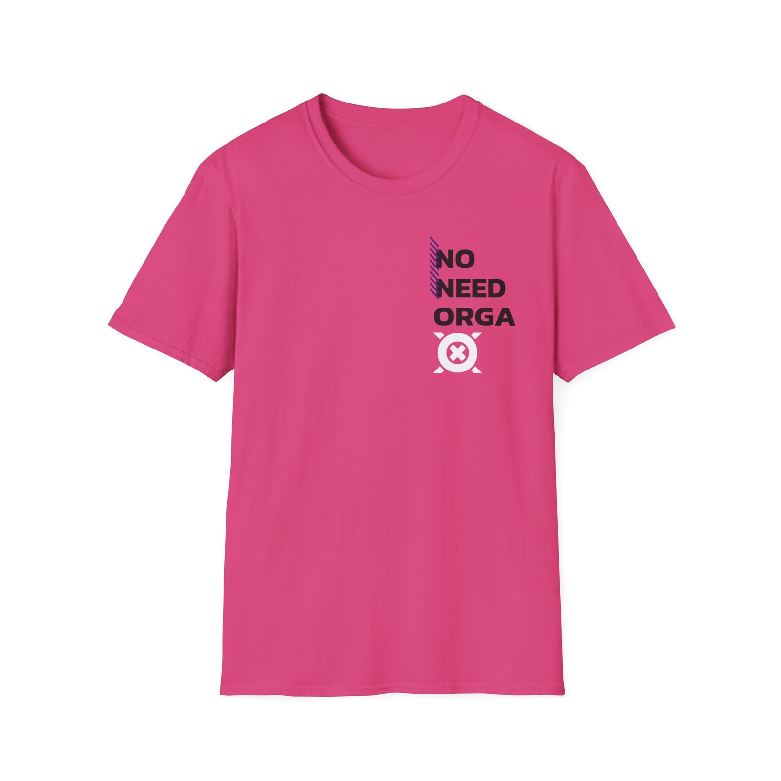 No Need Orga Claim Unisex Softstyle T-Shirt