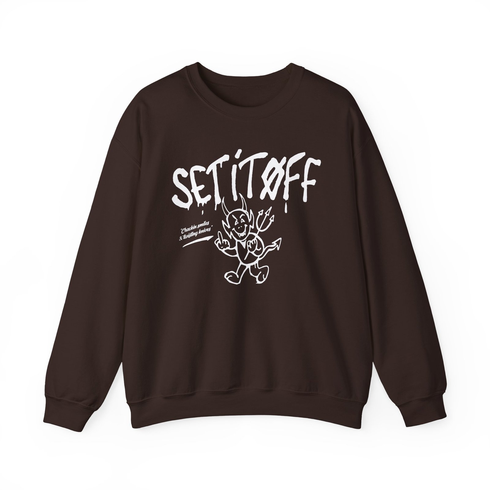 Set It Off Devil Unisex Heavy Blend™ Crewneck Sweatshirt