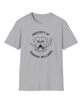 Shoresy Roperty of Sudbury Bulldog Unisex Softstyle T-Shirt