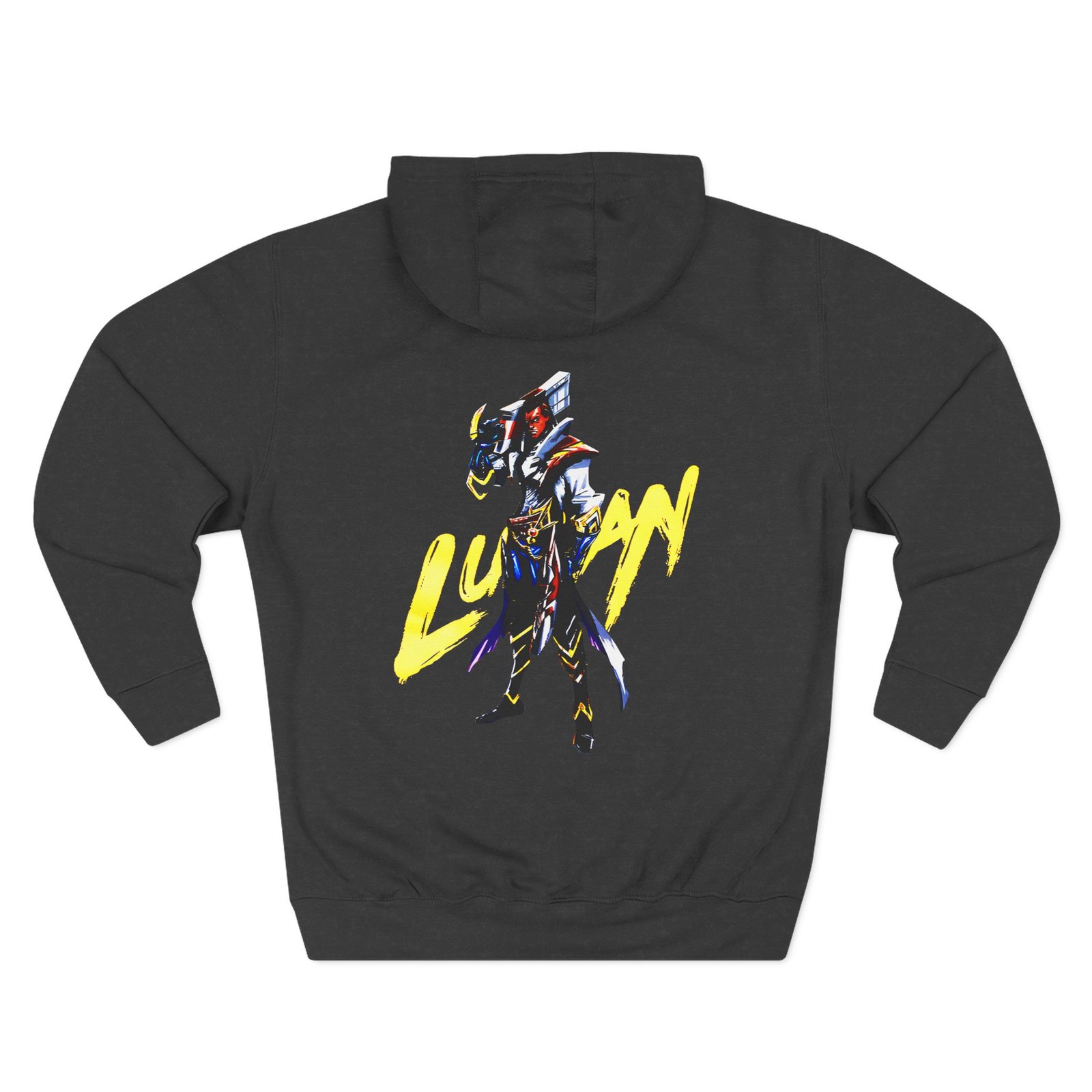 League Of Legends Sentinel of Light Lucian Three-Panel Fleece Hoodie