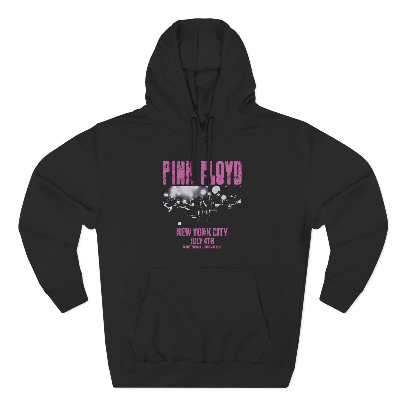 Pink Floyd July 4th NYC Three-Panel Fleece Hoodie