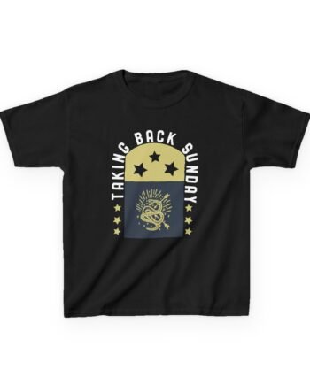 Kids Taking Back Sunday Star Flag Heavy Cotton™ Tee