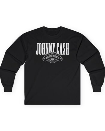 Johnny Cash Original Outlaw Unisex Ultra Cotton Long Sleeve Tee