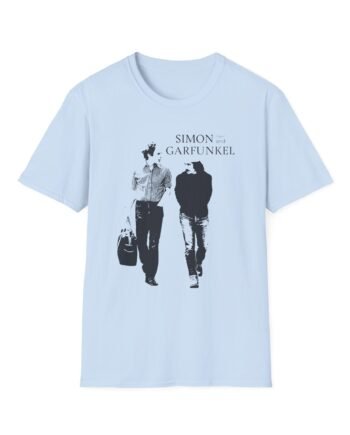 Simon and Garfunkel Walking Unisex Softstyle T-shirt