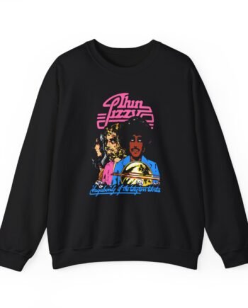 Thin Lizzy Vagabonds Tracklist Unisex Heavy Blend™ Crewneck Sweatshirt