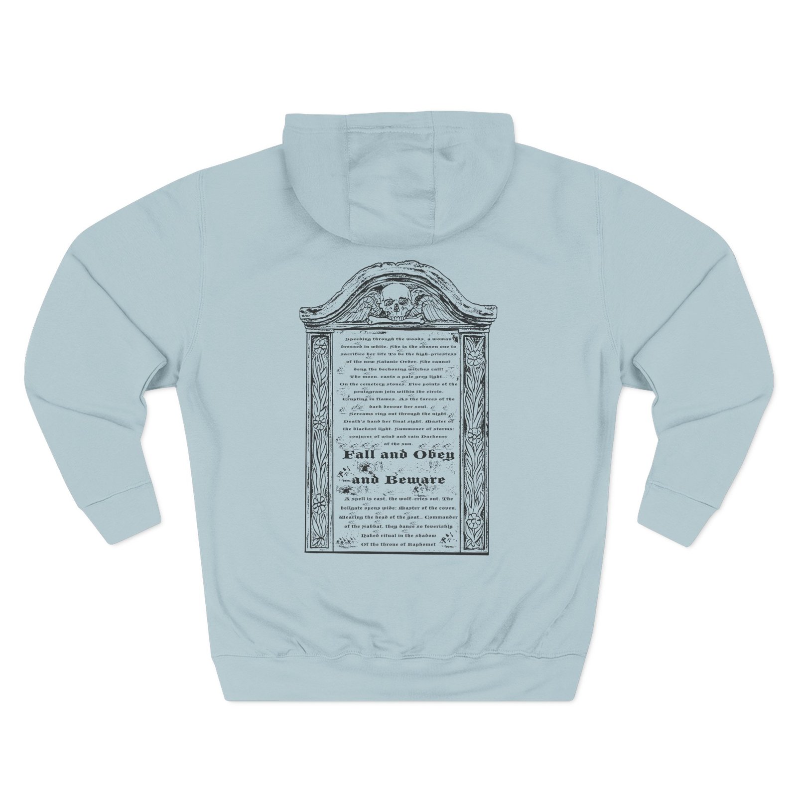 Bewitcher Goat Three-Panel Fleece Hoodie