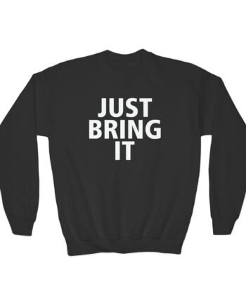Youth Dwayne Johnson Just Bring It! Crewneck Sweatshirt