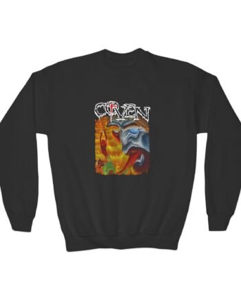 Youth Coven Blessed is the Black Crewneck Sweatshirt