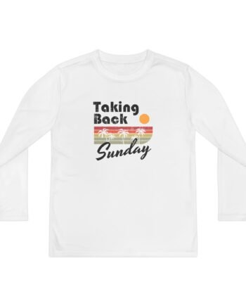 Youth Taking Back Sunday Palm Raglan Long Sleeve Competitor Tee