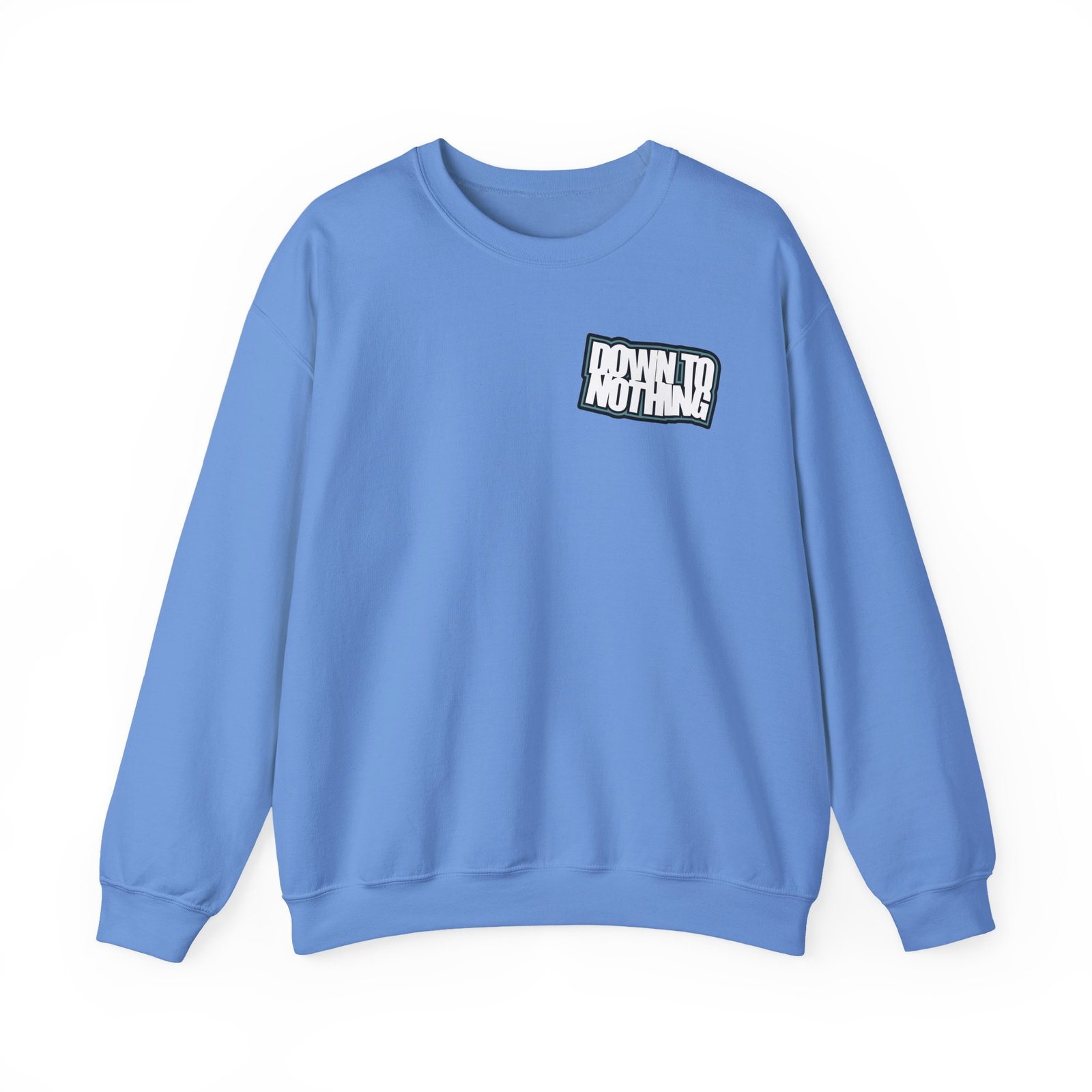 Down to Nothing Stacked Logo Unisex Heavy Blend™ Crewneck Sweatshirt