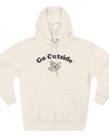 Honey Revenge Go Outside Three-Panel Fleece Hoodie