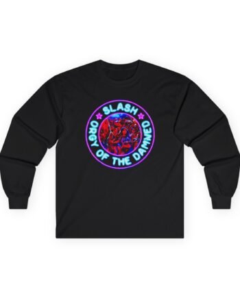 Slash Ootd Cover Art Neon Sign Unisex Ultra Cotton Long Sleeve Tee