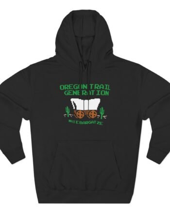 Nate Bargatze Oregon Trail Generation Three-Panel Fleece Hoodie