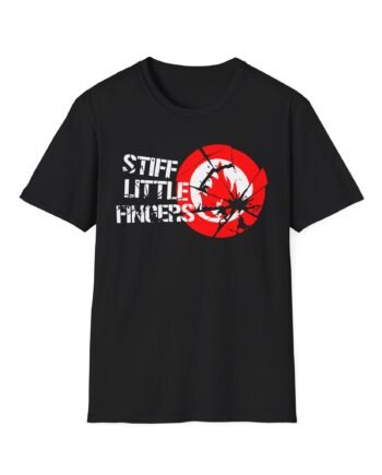 Stiff Little Fingers Target Unisex Softstyle T-Shirt