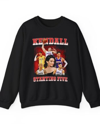 Kim Kardashian Kendall Starting 5 Unisex Heavy Blend™ Crewneck Sweatshirt