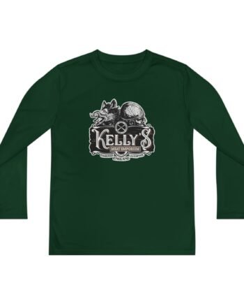 Youth Carcass Kelly's Meat Emporium Long Sleeve Competitor Tee