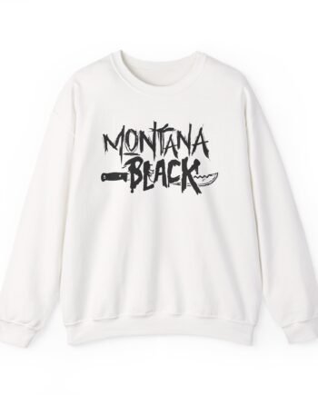 Montana Black Unisex Heavy Blend™ Crewneck Sweatshirt