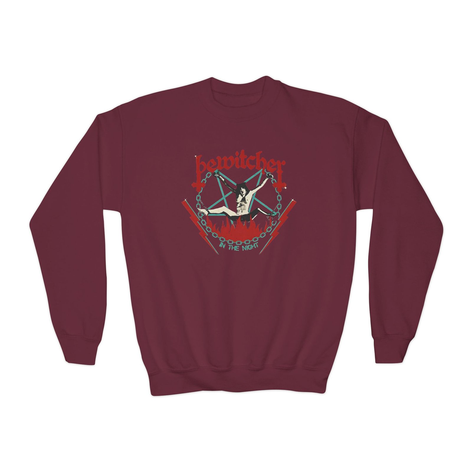 Youth Bewitcher In The Night Crewneck Sweatshirt
