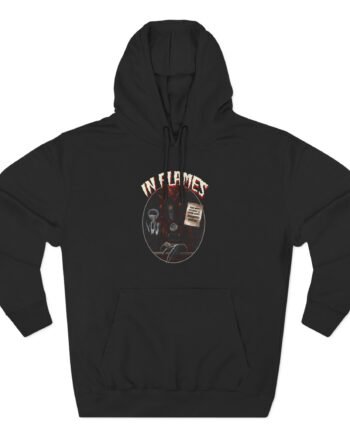 In Flames Three-Panel Fleece Hoodie