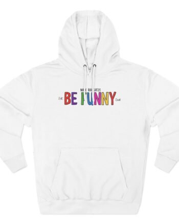 Nate Bargatze the Be Funny Tour Three-Panel Fleece Hoodie