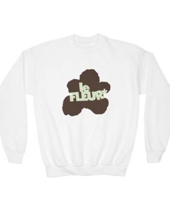 Youth Tyler the Creator Flower Logo Crewneck Sweatshirt