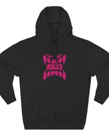 Killy Face Three-Panel Fleece Hoodie