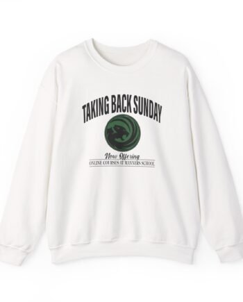 Taking Back Sunday Manners School Unisex Heavy Blend™ Crewneck Sweatshirt