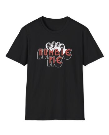 Humble Pie Band Silhouette Unisex Softstyle T-shirt
