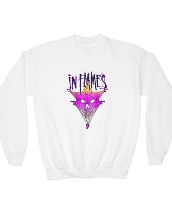 Youth In Flames Pierced Jester Crewneck Sweatshirt