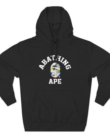 Corey Scherer a Bathing Ape Three-Panel Fleece Hoodie
