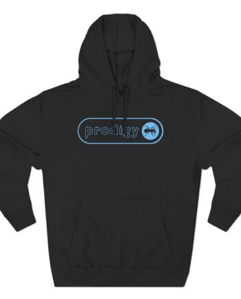 The Prodigy Lozenge Logo Three-panel Fleece Hoodie