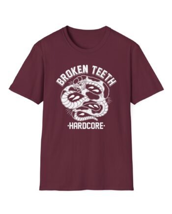 Broken Teeth Snake Unisex Softstyle T-Shirt