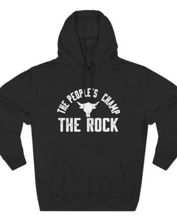 Dwayne Johnson The People's Champ Three-Panel Fleece Hoodie