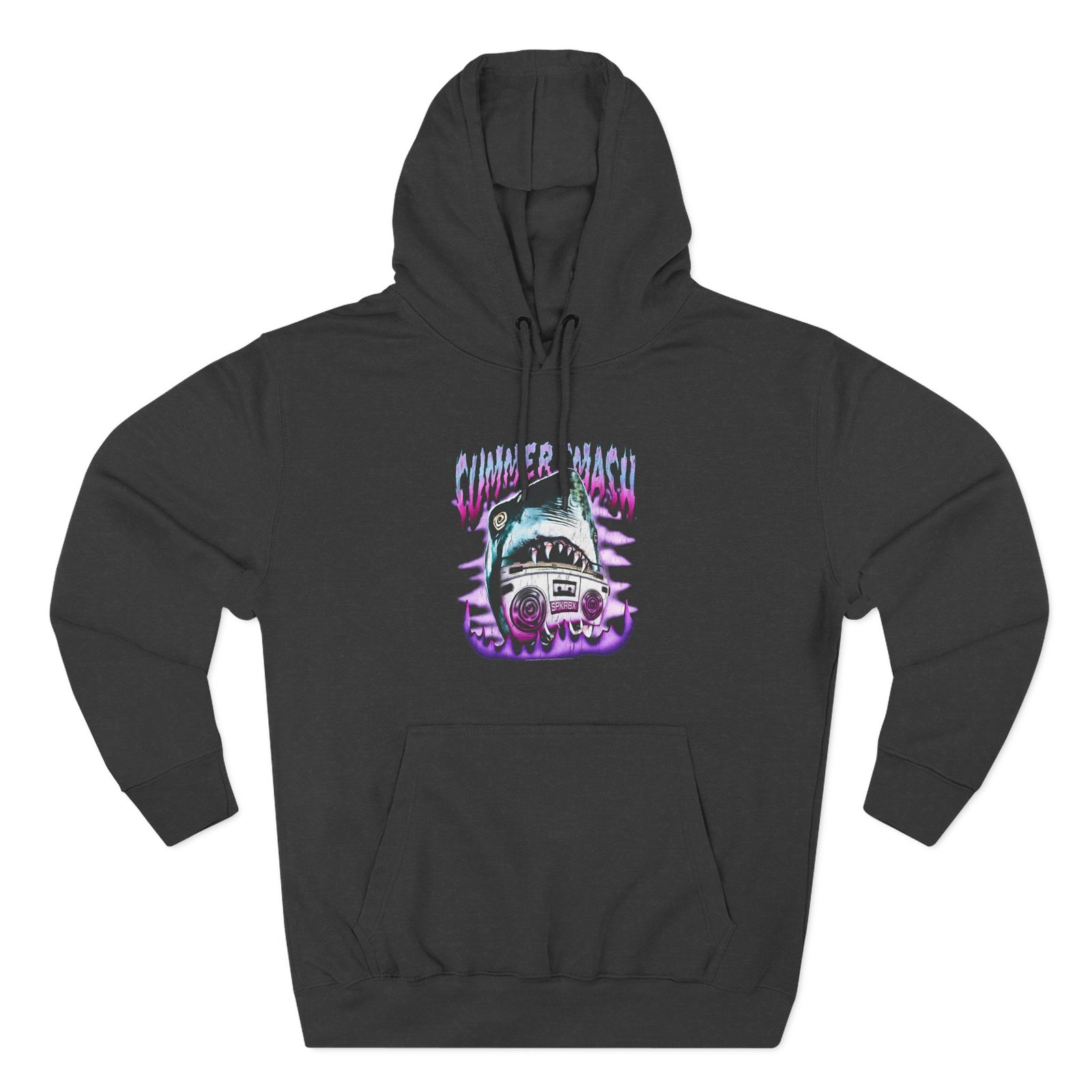 Summer Smash Shark Three-Panel Fleece Hoodie