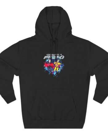 Steve Aoki Three-Panel Fleece Hoodie